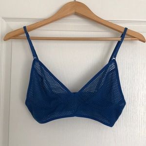 Free People blue bralette